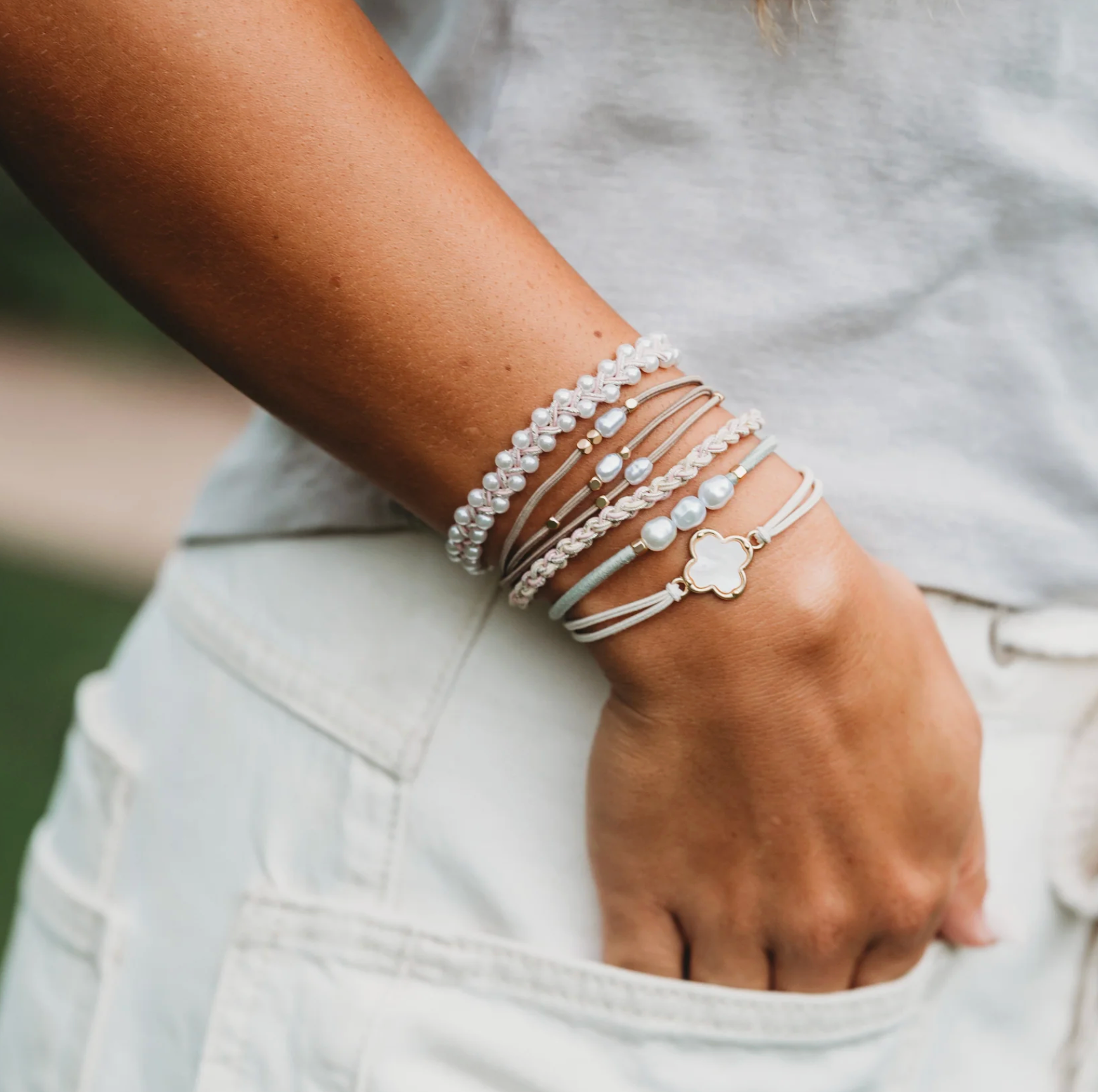 GLIMMER - HAIR TIE BRACELETS