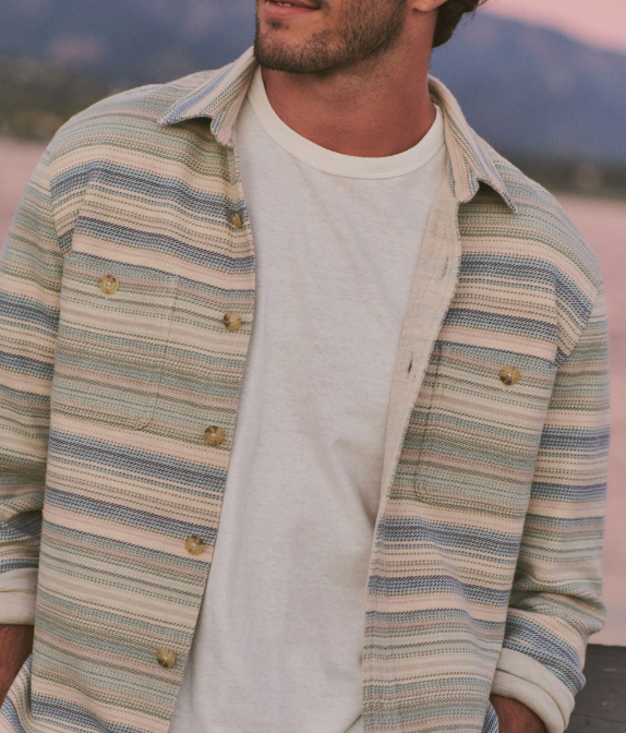 PACIFICA STRETCH TWILL OVERSHIRT