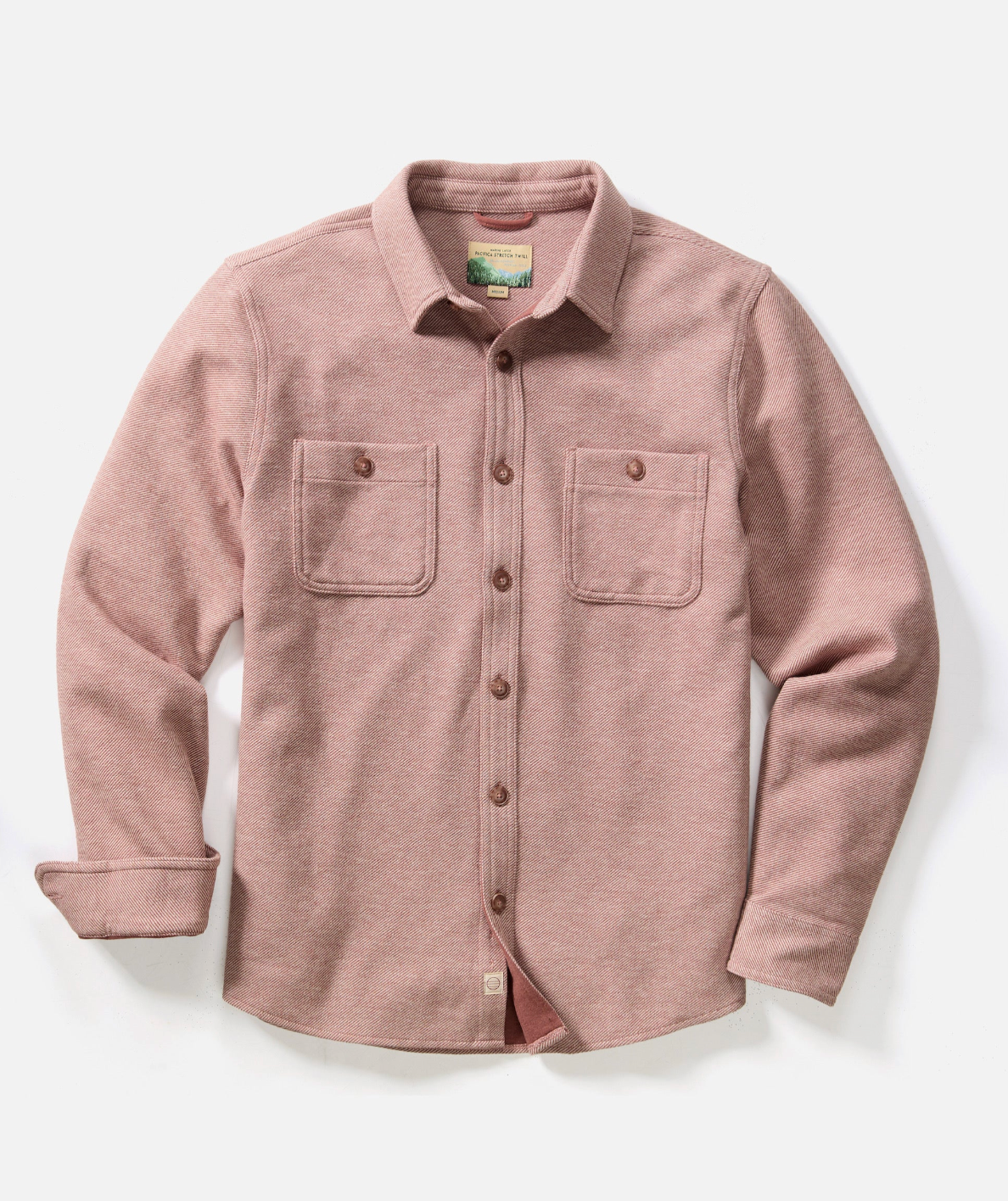 PACIFICA STRETCH TWILL OVERSHIRT