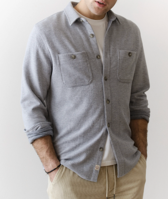 PACIFICA STRETCH TWILL OVERSHIRT
