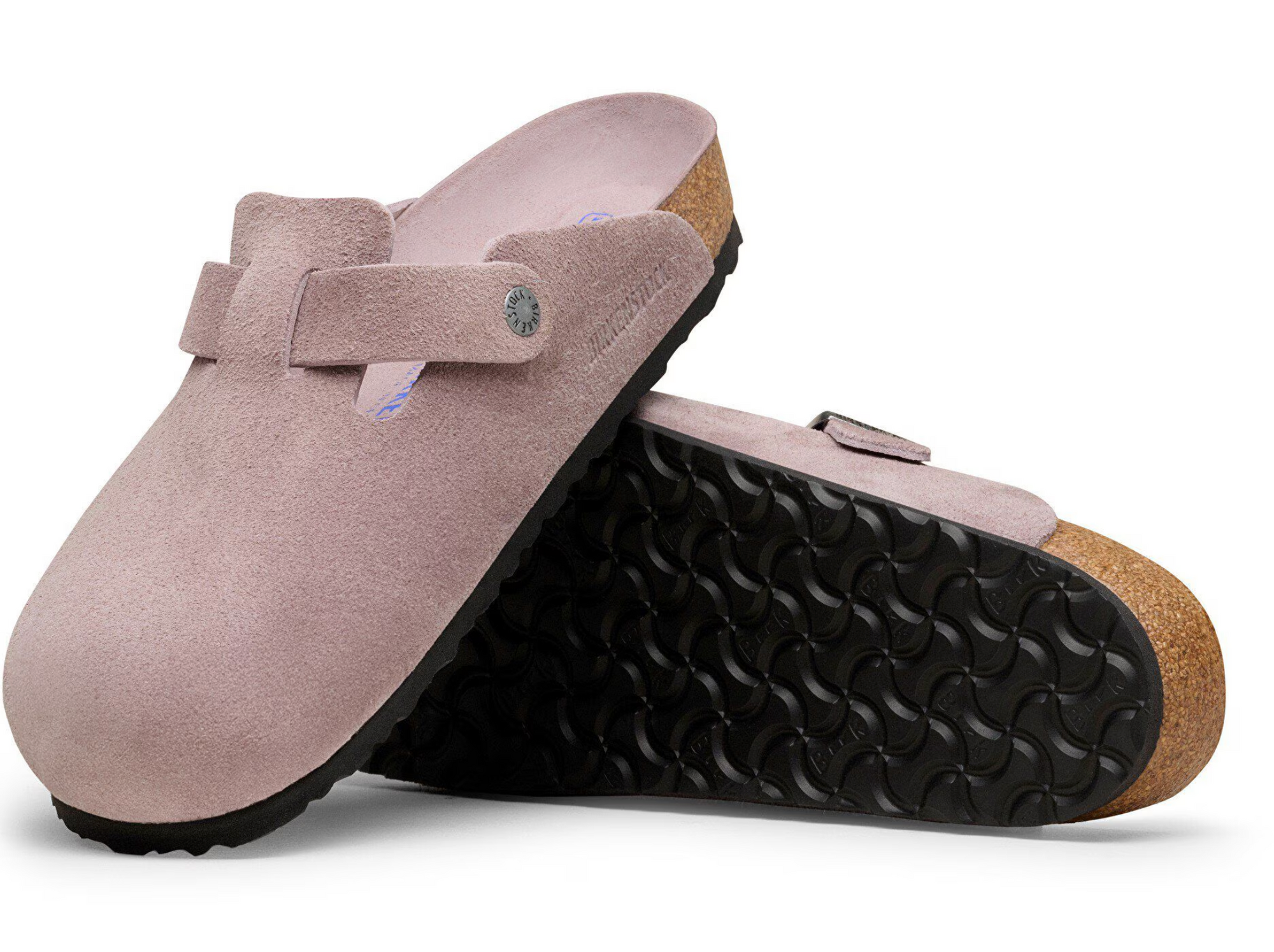 W'S BOSTON SUEDE LEATHER SOFT FOOTBED