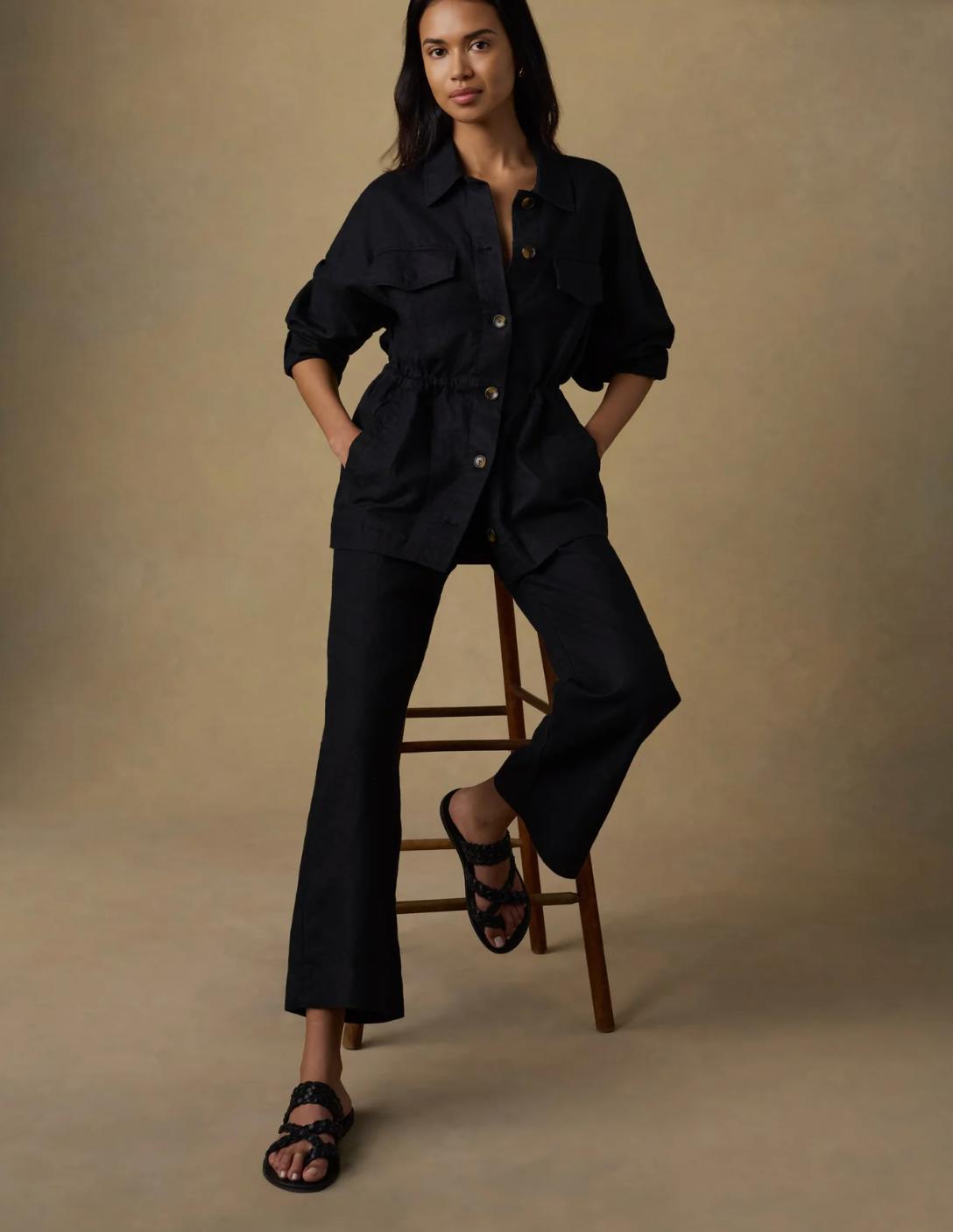 W'S SUN STRIDER LINEN PANT