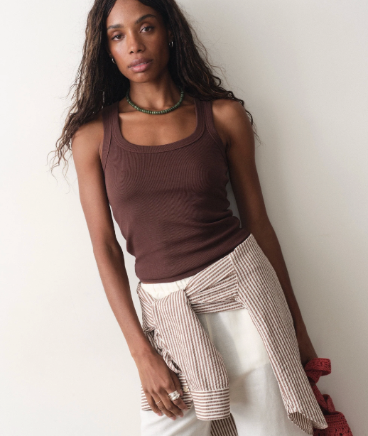W'S LEXI RIB SUN-IN TANK