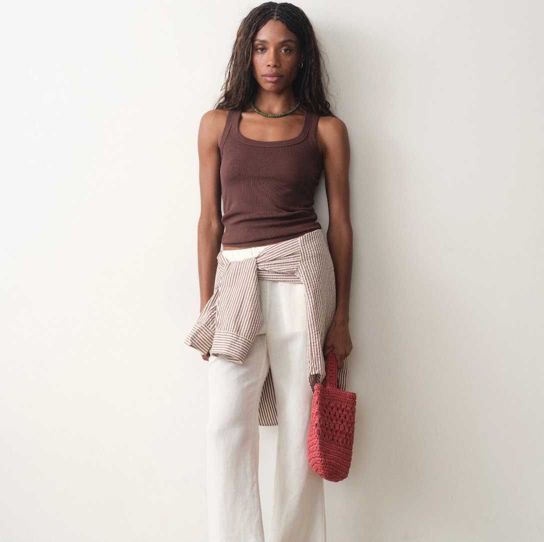 W'S LEXI RIB SUN-IN TANK