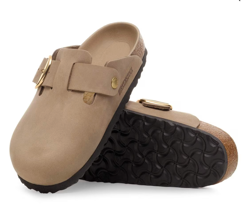 W'S BOSTONS OILED LEATHER BIG BUCKLE