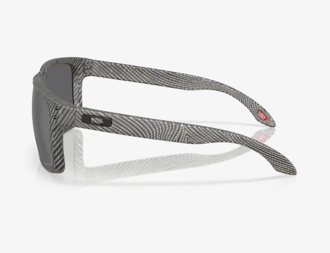 HOLBROOK XL - MATTE GREY INK FINGERPRINT - PRIZIM BLACK POLARIZED