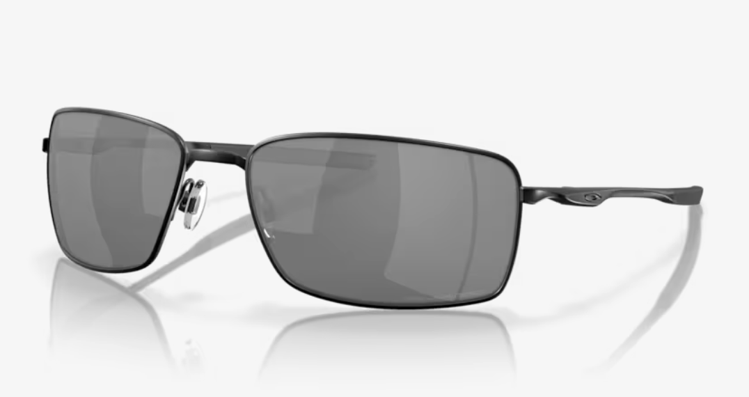 SQUARE WIRE - MATTE BLACK - BLACK IRIDIUM POLARIZED