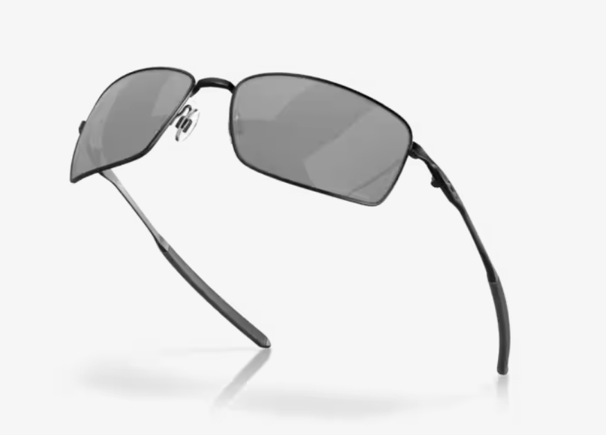 SQUARE WIRE - MATTE BLACK - BLACK IRIDIUM POLARIZED