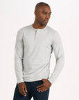 M'S L/S EASE PERFORMANCE HENLEY